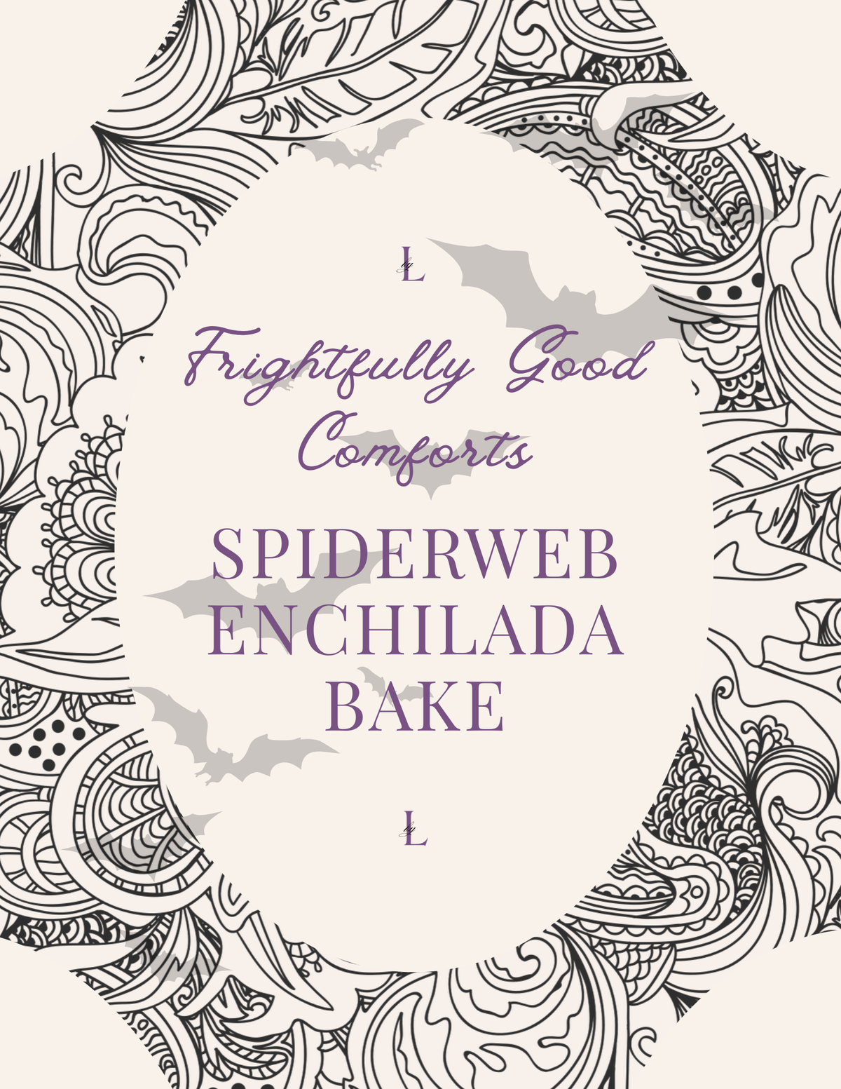 Spiderweb Enchilada Bake
