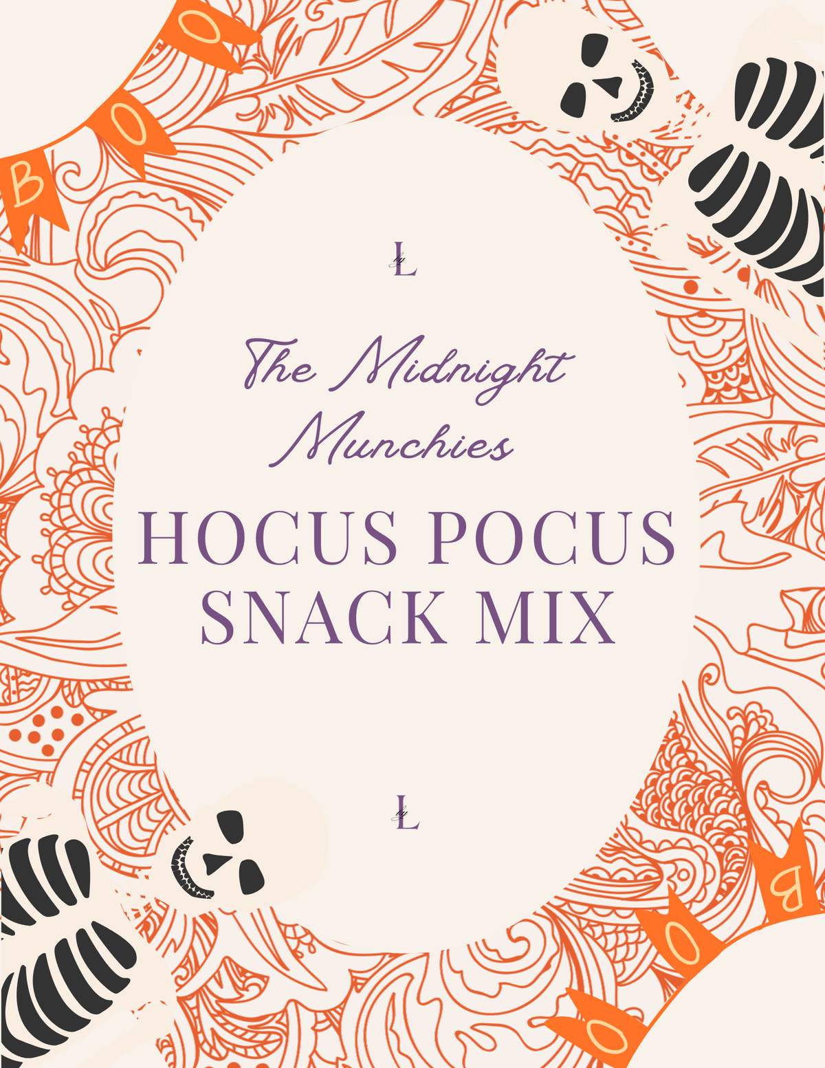 Hocus Pocus Snack Mix
